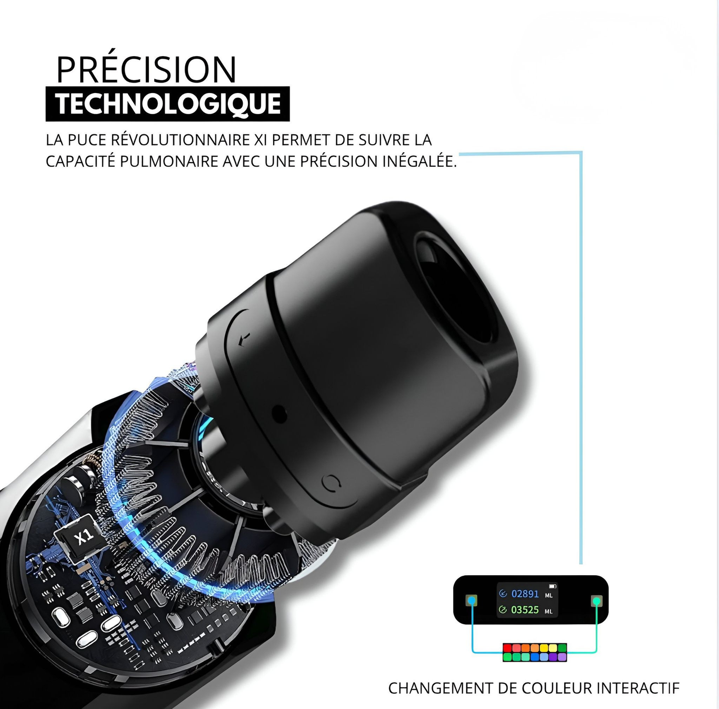 Appareil d’entraînement respiratoire intelligent