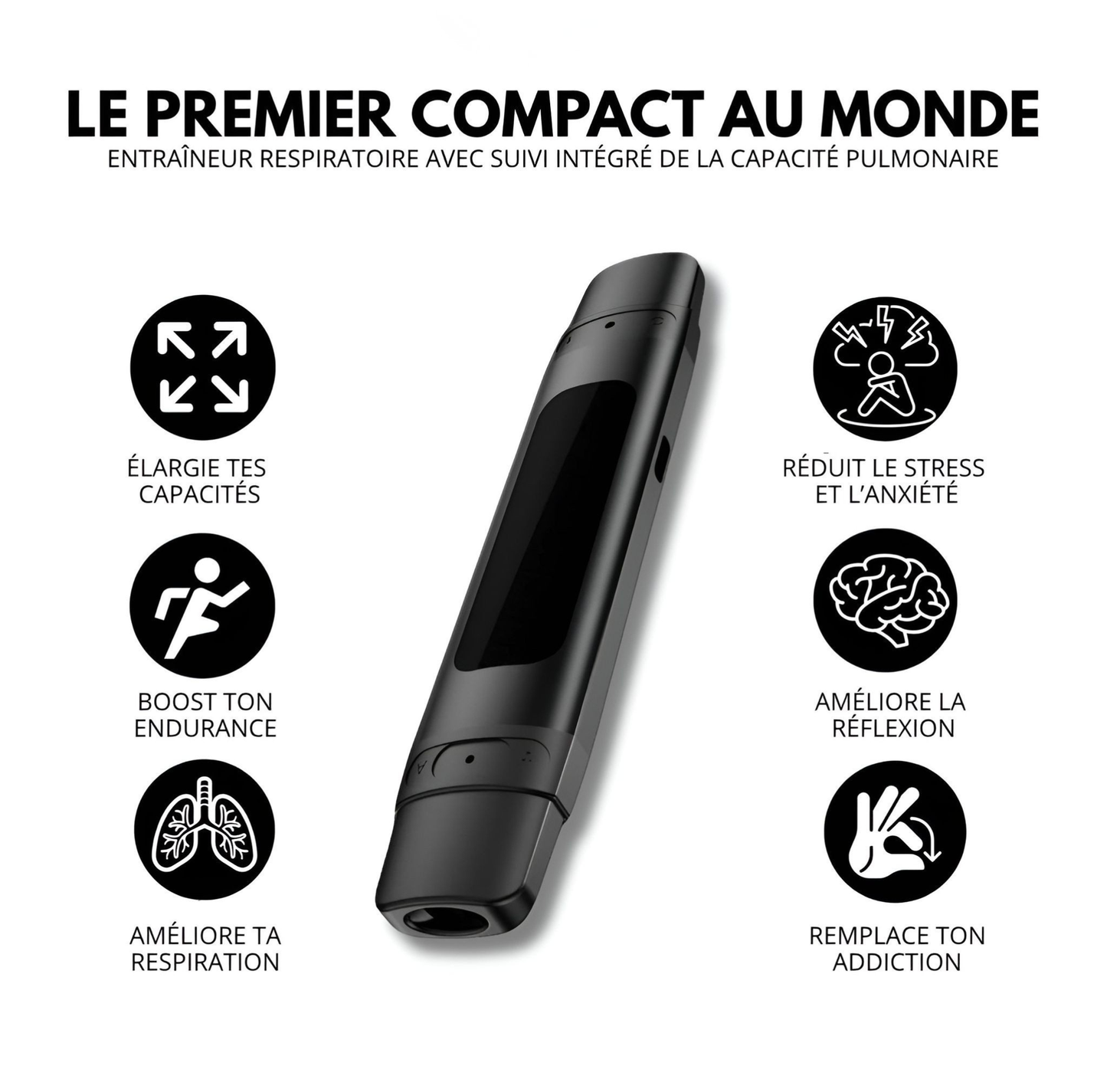 Appareil d’entraînement respiratoire intelligent