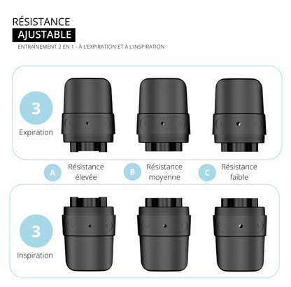 Appareil d’entraînement respiratoire intelligent